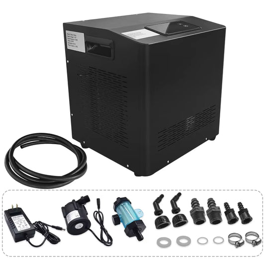 Outdoor 2/3Hp 1Hp Water Tub Filter Cold Plunge Chiller